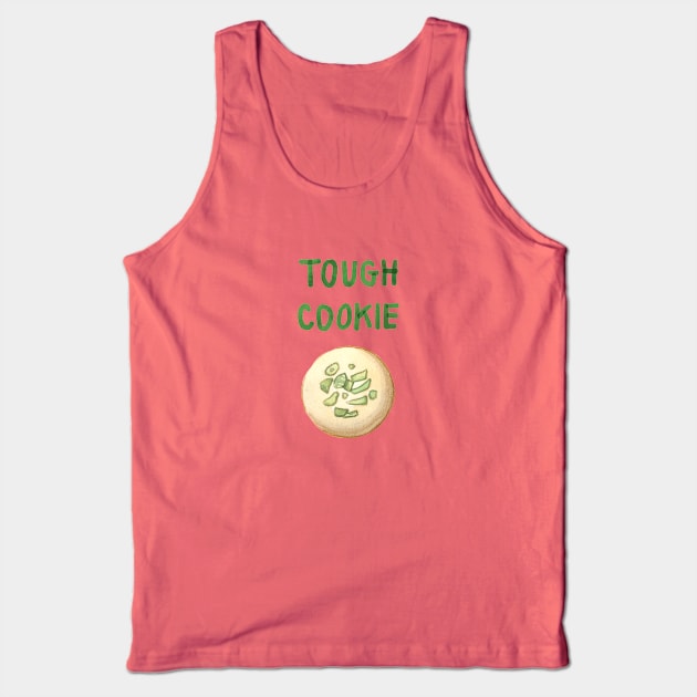 Tough Pistachio Cookie Tank Top by monbaum